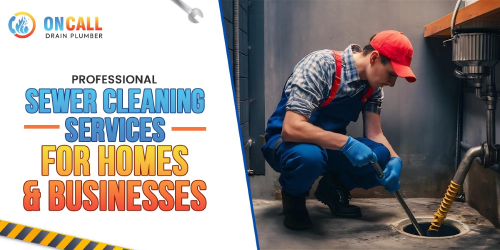 Professional Sewer Cleaning Services for Homes & Businesses